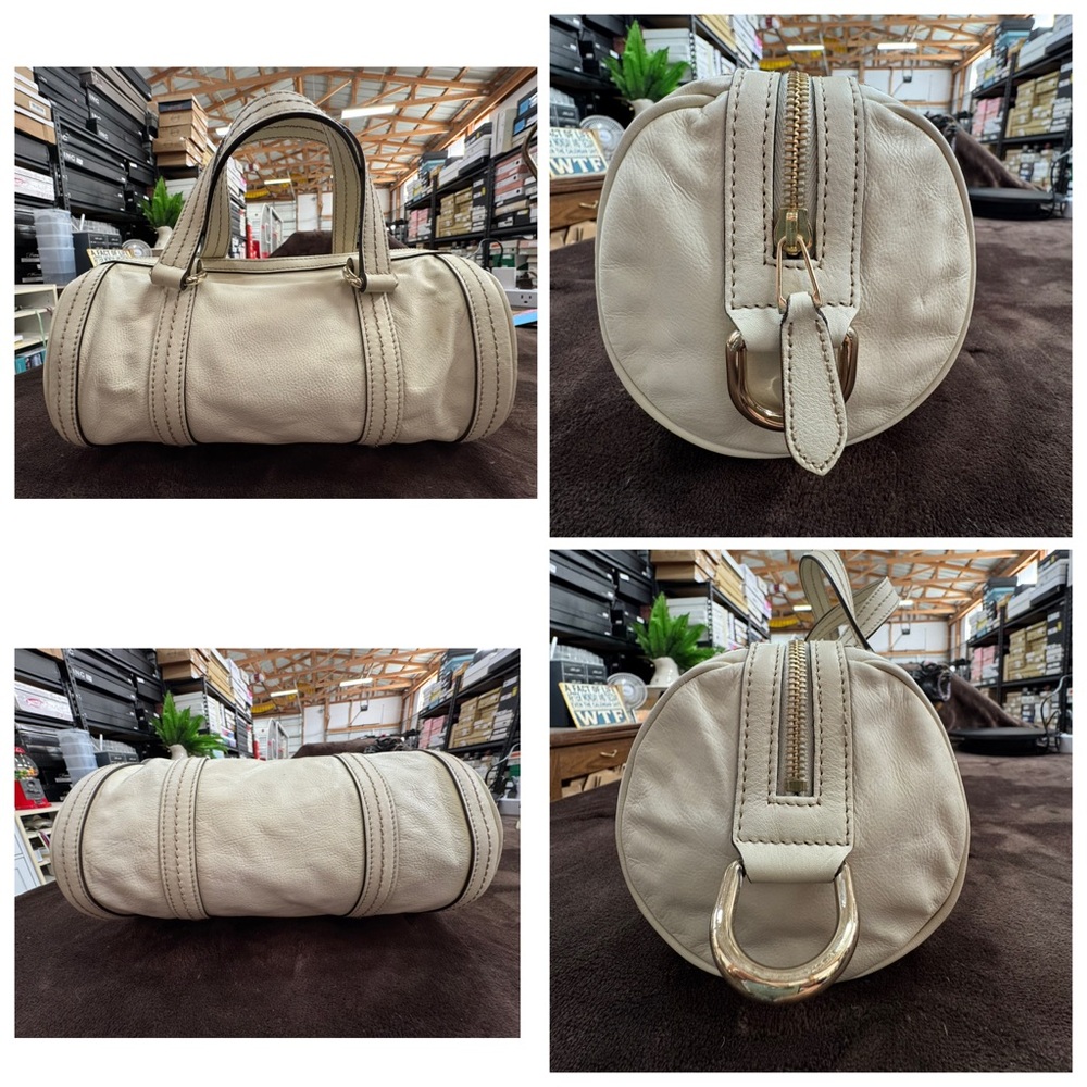 Gucci White Leather Duchessa Bag EUC!! - Picture 6 of 10